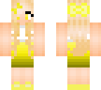 yellow summer dress girl