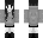 black and white