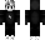 black and white