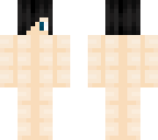 black hair boy base skin