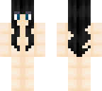 black hair girl base skin 2