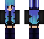 blue bunny girl