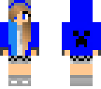 blue creeper girl