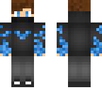 blue man