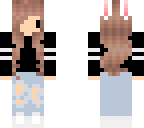chibi bunny hipster