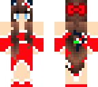 christmas cat girl