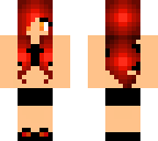cute fire girl