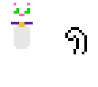 cute white kitty with colar