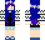dark blue girl