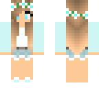 flower crown girl edit