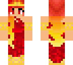 formal fire goddess
