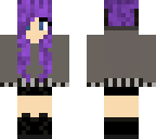 hoodie girl with horn