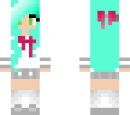 light green girl