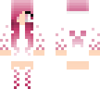 pink headphones