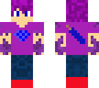purple fire hands