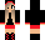 red and black
