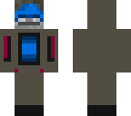 space blue team skeleton