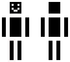 white black