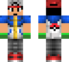 ash pokemon skin
