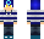 blue dyed