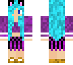 blue girl