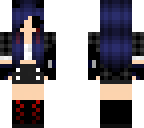 blue hair demon