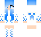 blue headphones