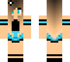 blue skirt