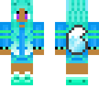 blue wolf girl