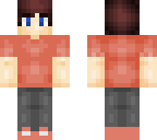cool red t-shirt boy