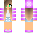 cute purple girl