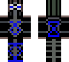 dark armour blue green