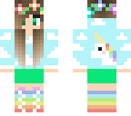 dreamy unicorn girl