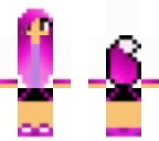 edited pink fox girl