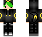 emo green haired chibi umbreon