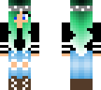 green hair