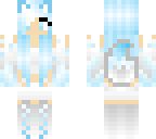 ice girl with tail
