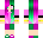 multi colored girl