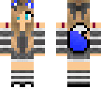 my cute blue fox skin