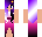 pink and purple dress girl