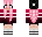 pink haired girl