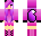 pink wolf girl