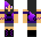 purple girl