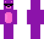 purple swaggy bear
