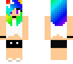 rainbow girl