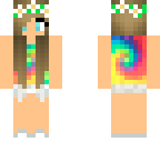 tie dye tumblr girl