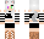 white haired neko