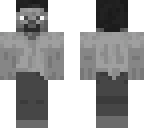black a white steve
