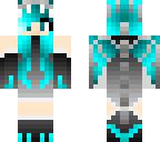 blue dragon girl