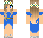 blue prom dress